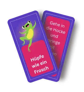 Bewegungskarten Frosch